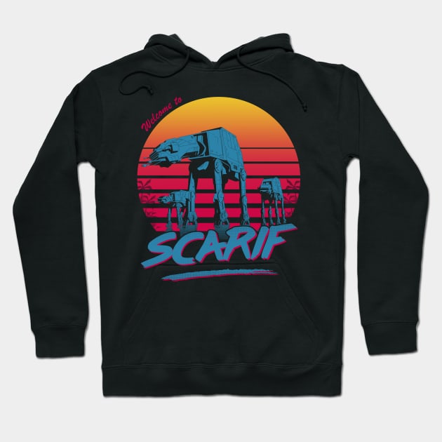 Welcome to Scarif Hoodie by ddjvigo